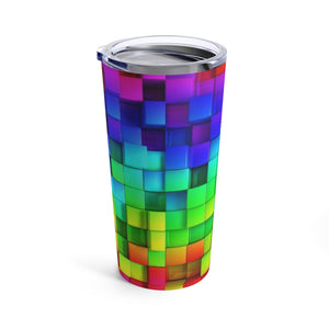 Tumbler  - Colorful Shiny Blocks
