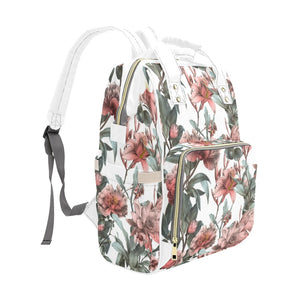 Diaper Backpack - Luxury Rose Floral