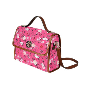 Satchel Bag - Pink Floral Dream