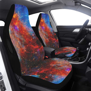 Car Seat Cover - Blue Red Galaxy