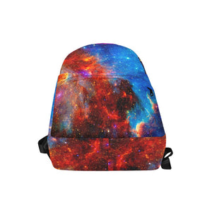 Backpack - Blue Red Galaxy | Galaxy Back Packs | Azulna