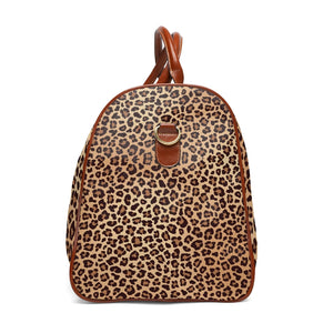 Travel Bag - Light Leopard Print