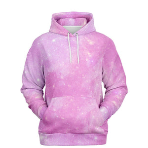 Unisex Hoodie - Light Pink Galaxy