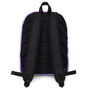 Laptop Backpack - Light Purple Galaxy