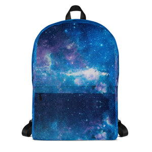 Laptop Backpack - Dark Blue Galaxy