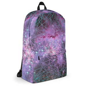 Laptop Backpack - Geometric Galaxy Dream