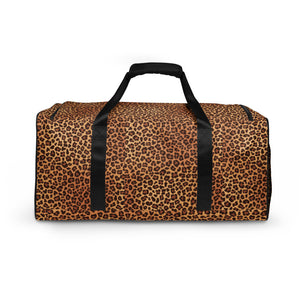 Duffle Bag - Light Leopard Print