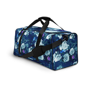 Duffle Bag - Marine Blue Floral