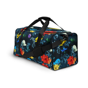 Duffle Bag - Bright Floral Burst
