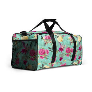 Duffle Bag - Flamingo Floral Fusion