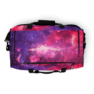Duffle Bag - Dark Pink Purple Galaxy