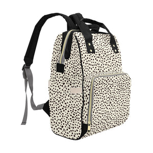 Diaper Backpack - Luxury Animal Print Beige