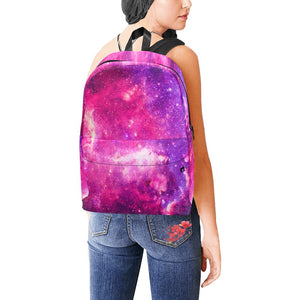 Backpack - Dark Pink Purple Galaxy | Bag Backpack | Azulna
