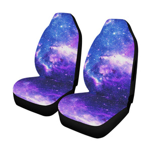 Car Seat Cover - Blue Purple Galaxy