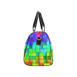 Travel Bag - Colorful Shiny Blocks