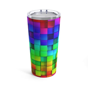 Tumbler  - Colorful Shiny Blocks