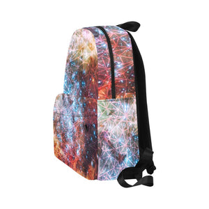 Backpack - Geometric Galaxy Fire | Backpack Bag | Azulna