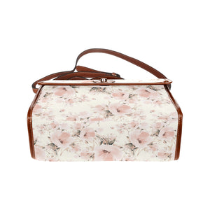 Satchel Bag - Beige Floral Dream