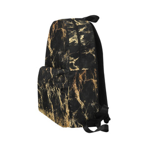 Backpack - Gold Foil Marble | Online Back Pack | Azulna