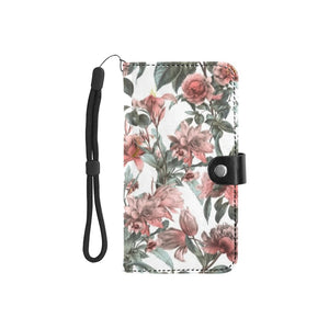 Small Wallet Phone Case - Luxury Rose Floral