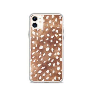 iPhone Phone Case - Luxury Animal Print Brown