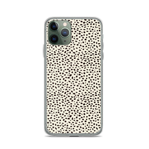 iPhone Phone Case - Luxury Animal Print Beige