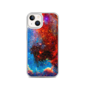 iPhone Phone Case - Blue Red Galaxy