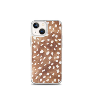 iPhone Phone Case - Luxury Animal Print Brown