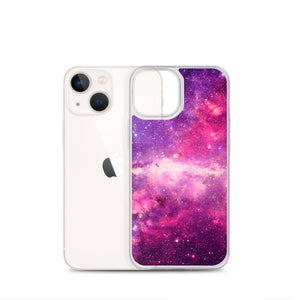iPhone Phone Case - Dark Pink Purple Galaxy