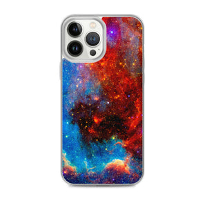 iPhone Phone Case - Blue Red Galaxy