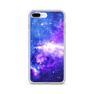 iPhone Phone Case - Blue Purple Galaxy