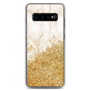 Samsung Phone Case - Gold Foil Marble Day