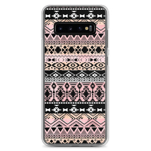 Samsung Phone Case - Pink Peach Tribal
