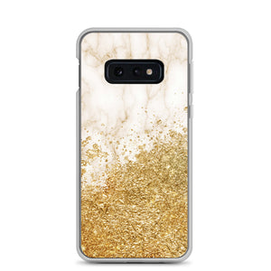Samsung Phone Case - Gold Foil Marble Day
