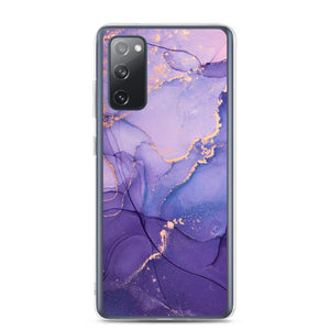 Samsung Case - Purple Gold Marble