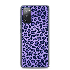 Samsung Case - Purple Leopard Print