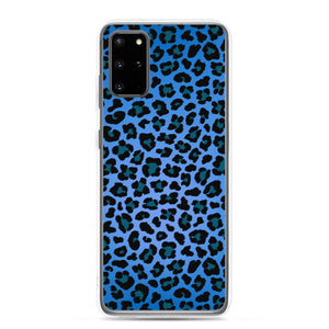 Samsung Case - Blue Leopard Print