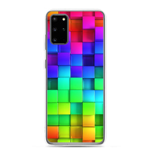 Samsung Phone Case - Colorful Shiny Blocks