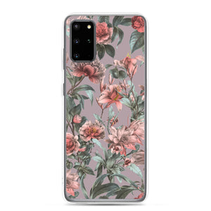Samsung Phone Case - Luxury Rose Floral Taupe