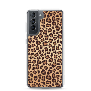 Samsung Phone Case - Light Leopard Print
