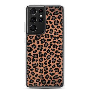 Samsung Case - Dark Leopard Print